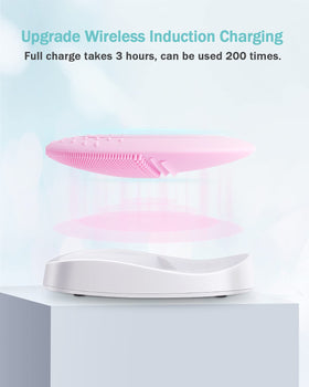 EZBASICS Silicone Facial Cleansing Brush in lifestyle setting