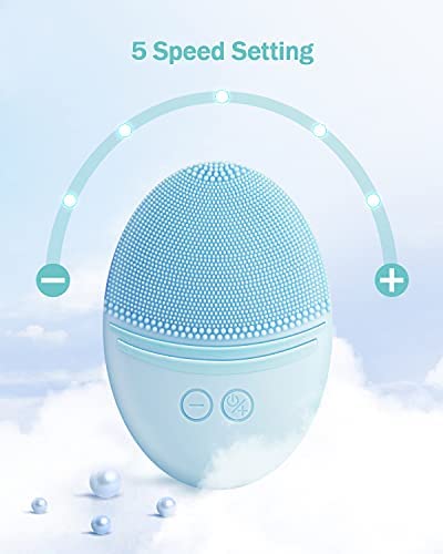 EZBASICS Silicone Facial Cleansing Brush in packaging