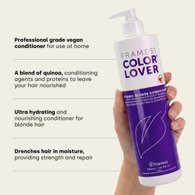 F Framesi Color Lover Dynamic Blonde Conditioner side view