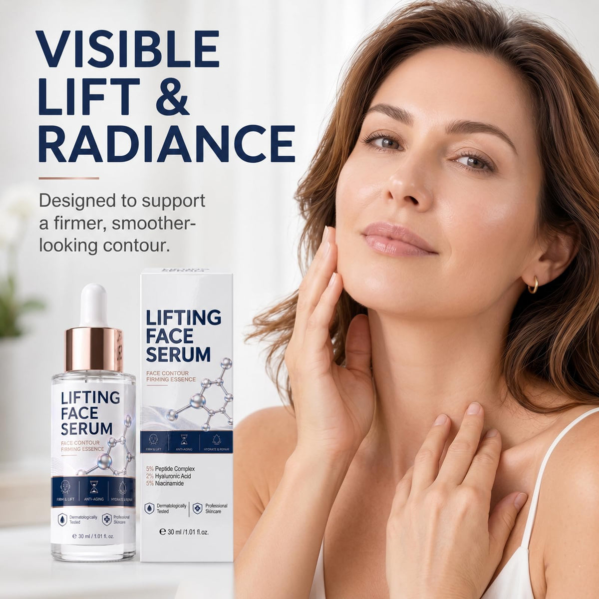 Face Lift Serum 30ml bottle with cap