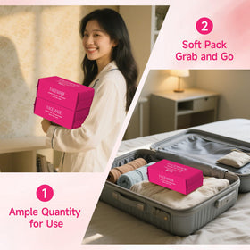 FACEMADE Disposable Face Towels showing packaging details