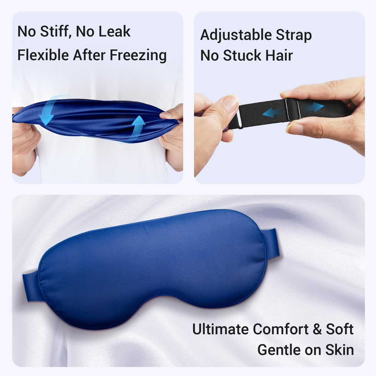 Facemoon Cooling Eye Mask packaged with care instructions