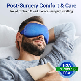 Facemoon Cooling Eye Mask with a towel for added comfort