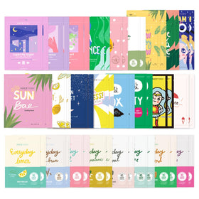 FACETORY 50 Collection Korean Face Mask Variety Pack front view