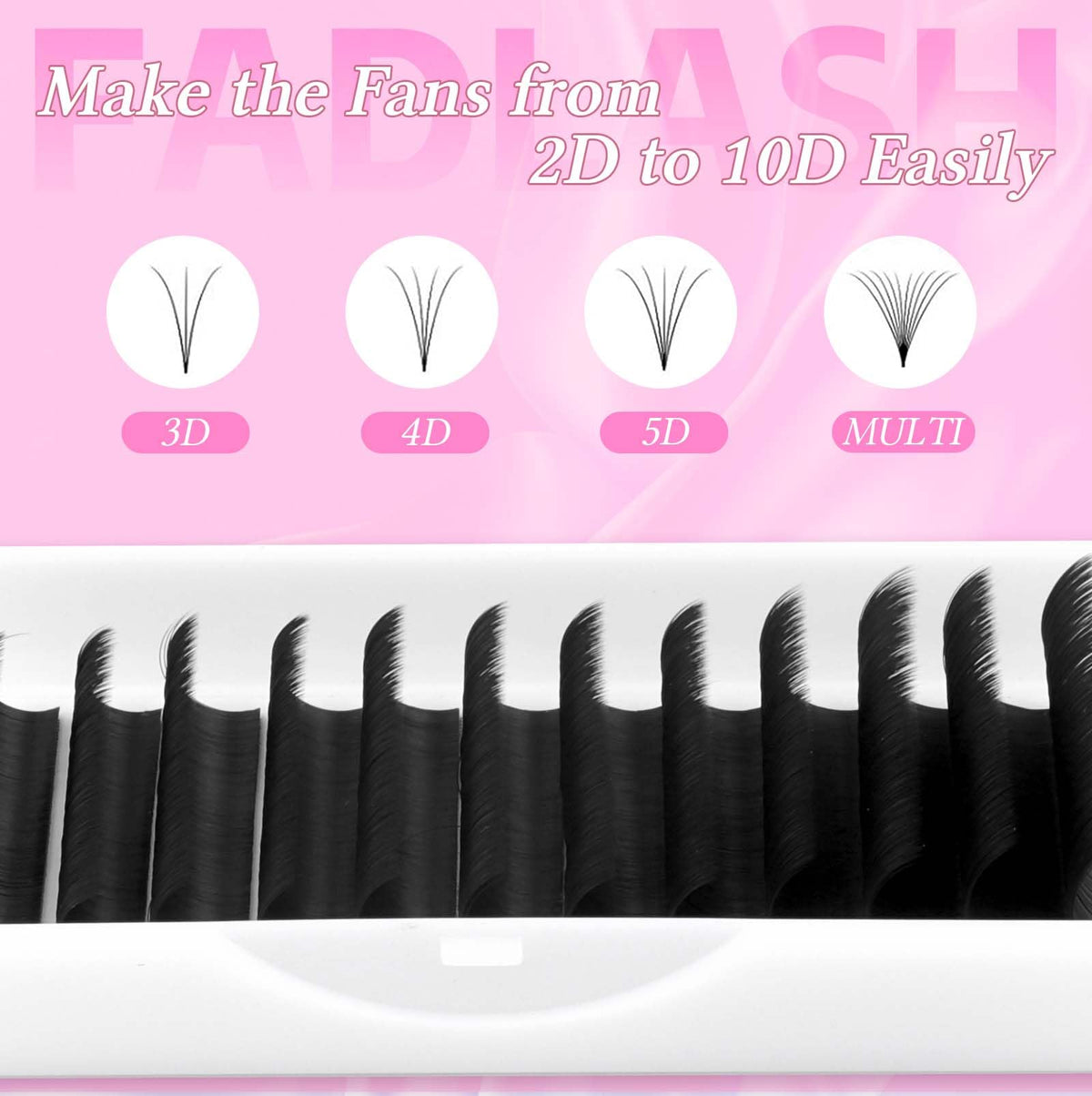 FADLASH Easy Fan Lash Extension packaging