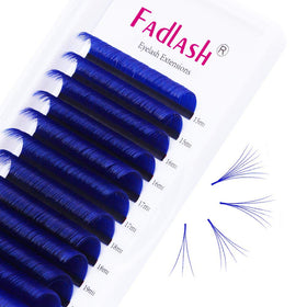 FADLASH Easy Fan Lashes D Curl 15-20mm Mixed Tray front view