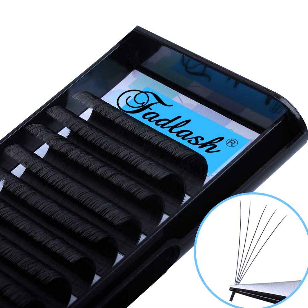 FADLASH easy fan lashes showing sticky lash strip