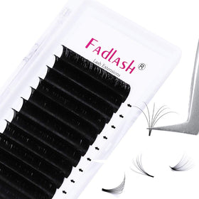 FADLASH Easy Fan Volume Lashes 0.03-B mixed tray front view