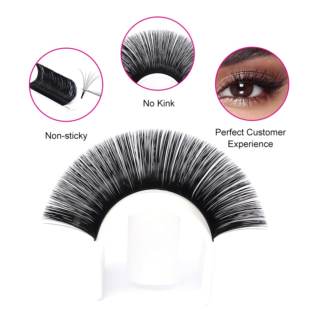 FADLASH Easy Fan Volume Lashes 0.03-B mixed tray packaging