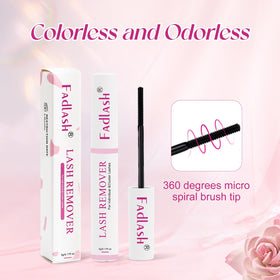 FADLASH Eyelash Remover 5ml with spiral brush close-up