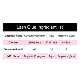 FADLASH Lash Bond and Seal 10ml displayed with beauty accessories