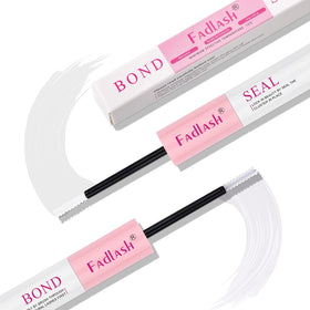 FADLASH Lash Bond and Seal 10ml with individual lashes