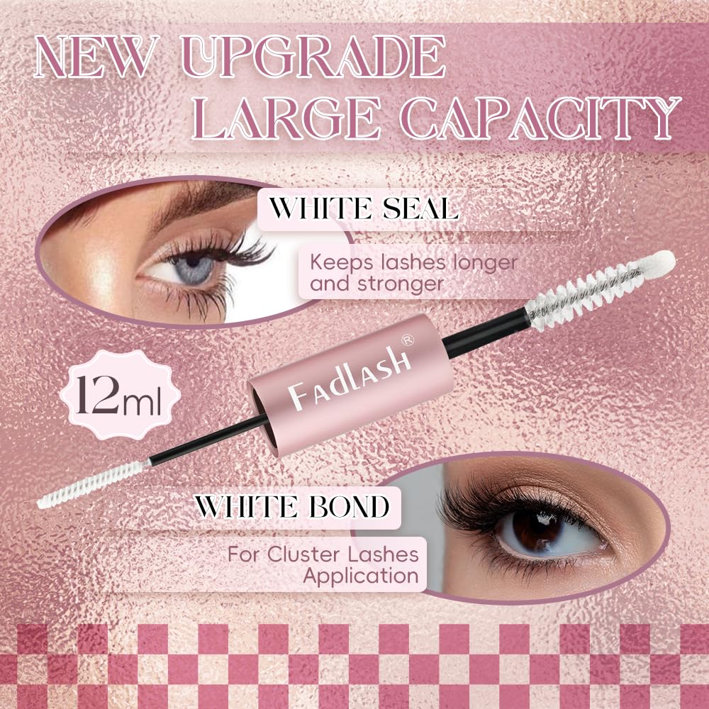 FADLASH Lash Bond and Seal 12ml close-up of the applicator brush