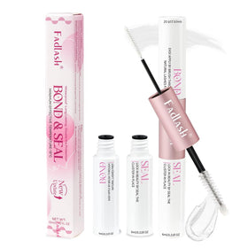FADLASH Lash Bond and Seal 12ml front view with black and clear tubes
