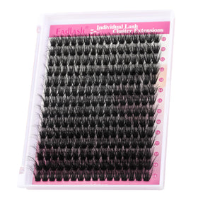 FADLASH Lash Clusters 100D displayed on a makeup table