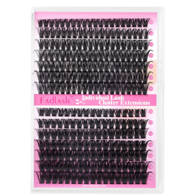 FADLASH Lash Clusters back view showing product details