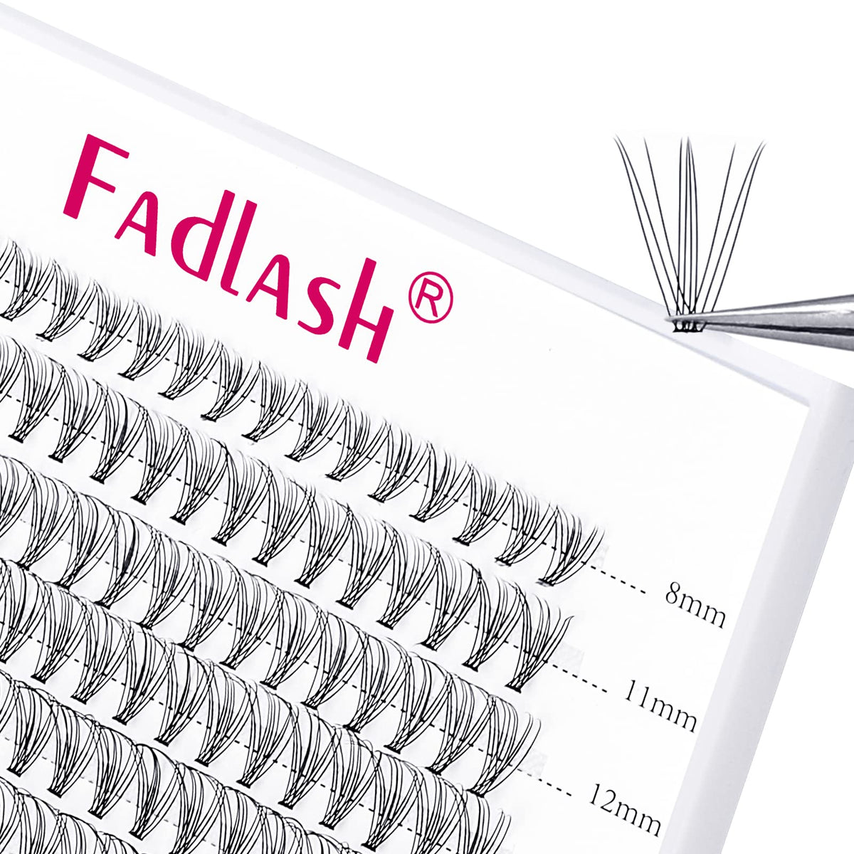 FADLASH Lash Clusters Extensions 120pcs front view