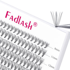 FADLASH Lash Clusters Extensions 120pcs front view