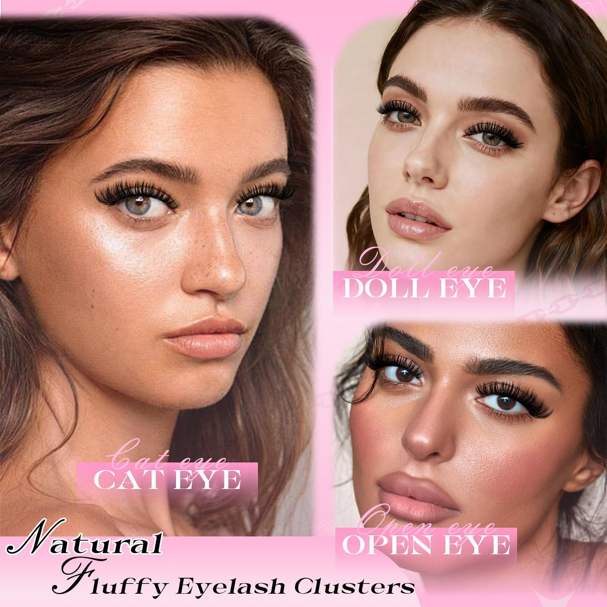 FADLASH Lash Clusters lifestyle scene with model