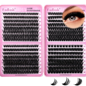 FADLASH Lash Clusters packaging details