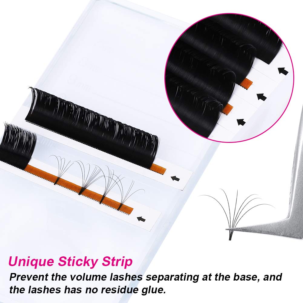 FADLASH lash extensions with stable curl demonstration