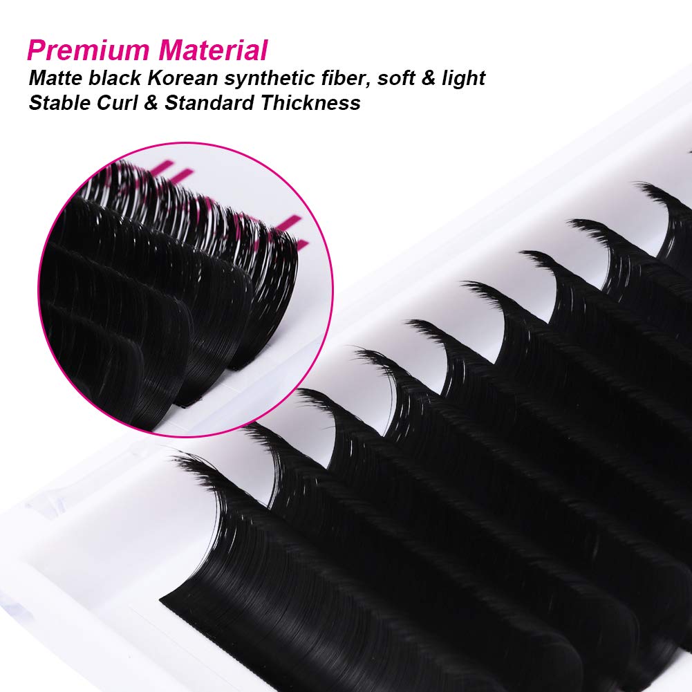 FADLASH lashes demonstrating stable curl under heat