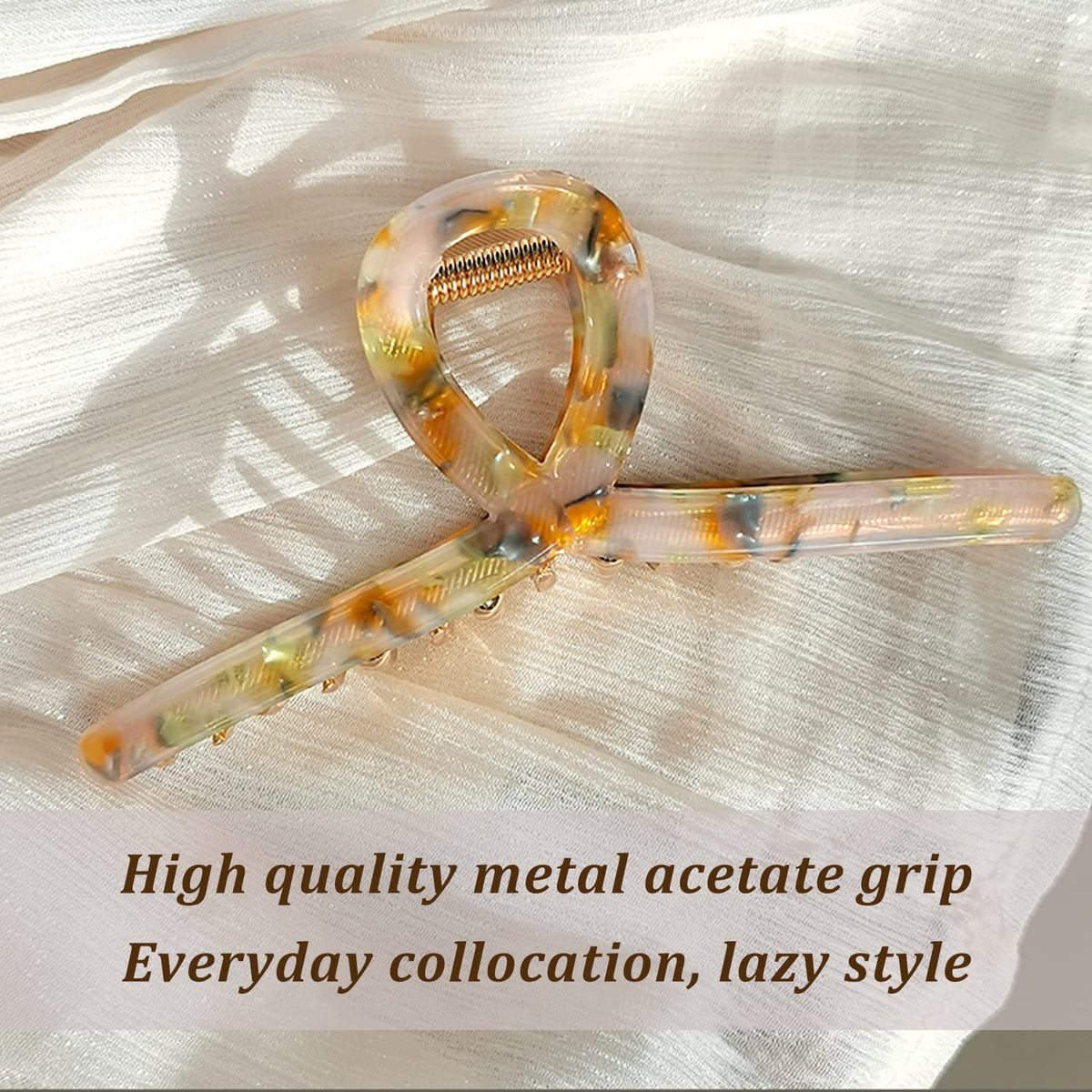 FAELBATY hair claw clips displayed in elegant packaging