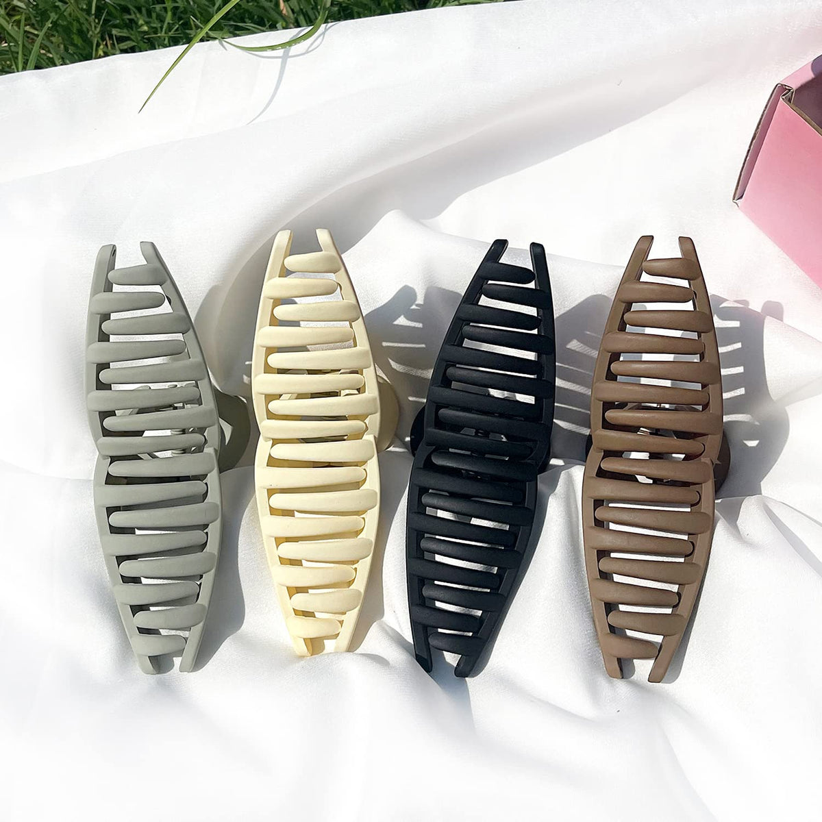 FAELBATY hair clips showing matte finish and elegant design
