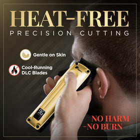 Fagaci Hair Clippers with ergonomic design in hand