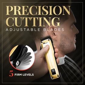 Fagaci Hair Clippers with taper blade on display