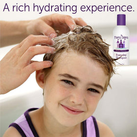 Fairy Tales Daily Cleanse Kids Shampoo and Conditioner close-up of ingredients