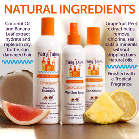 Fairy Tales Sun & Swim Conditioner bottle side view
