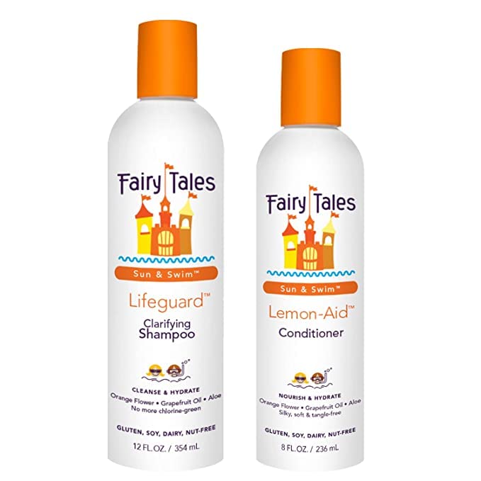 Fairy Tales Sun & Swim Shampoo 12oz front view