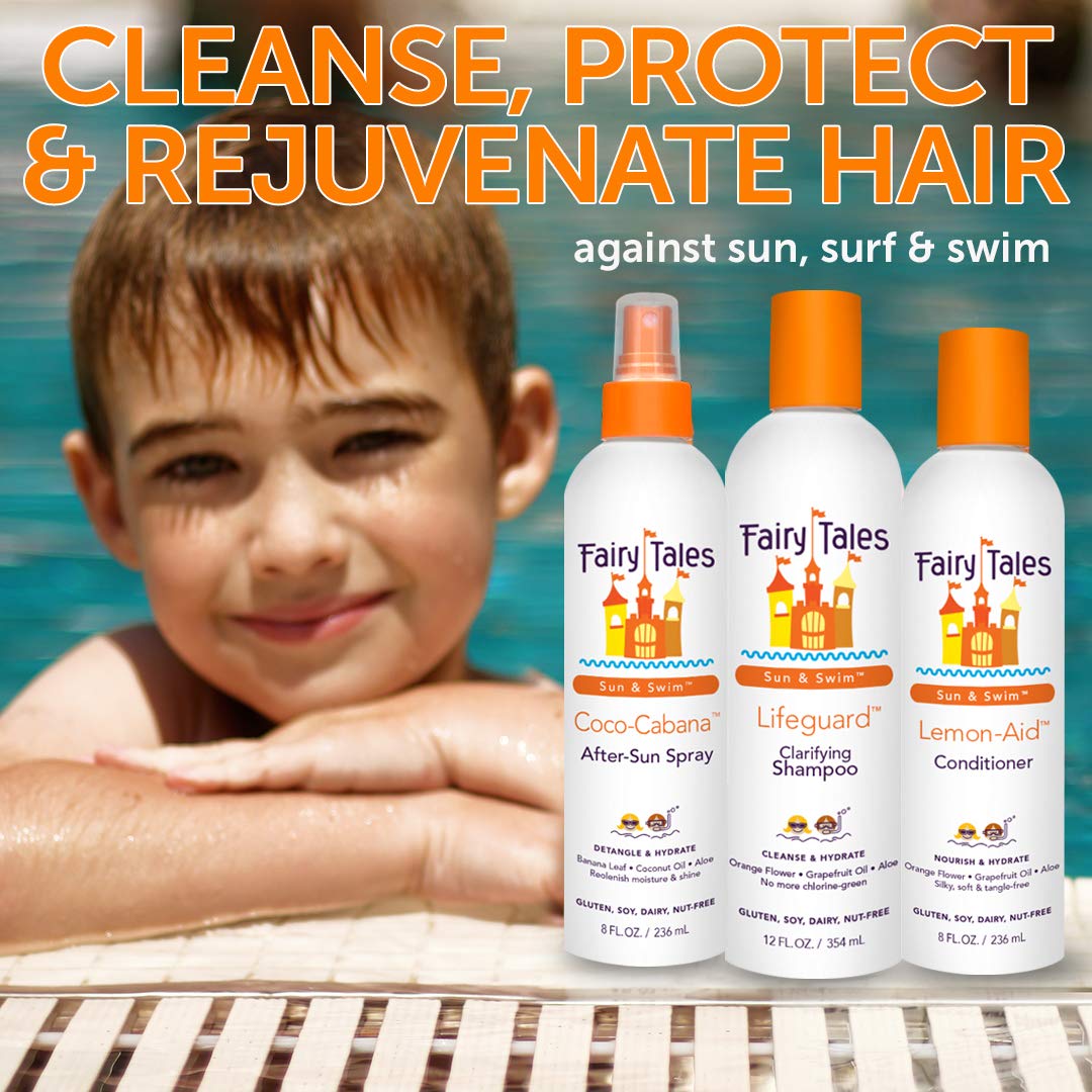 Fairy Tales Swim Conditioner 8oz bottle front view