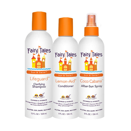 Fairy Tales Swim Shampoo 12oz bottle front view