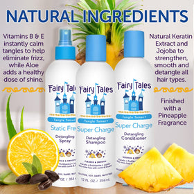 Fairy Tales Tangle Tamer Conditioner back label
