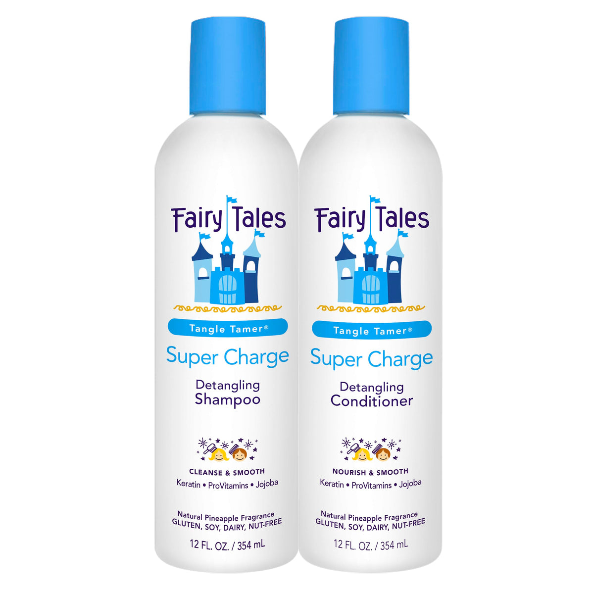 Fairy Tales Tangle Tamer Shampoo front view 12 oz