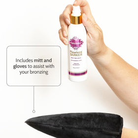Fake Bake Flawless Self Tanner Liquid with mitt and gloves