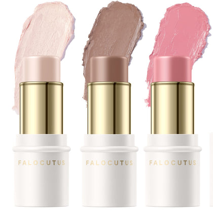 Falocutus 3 Pcs Contour Stick Set front view with packaging