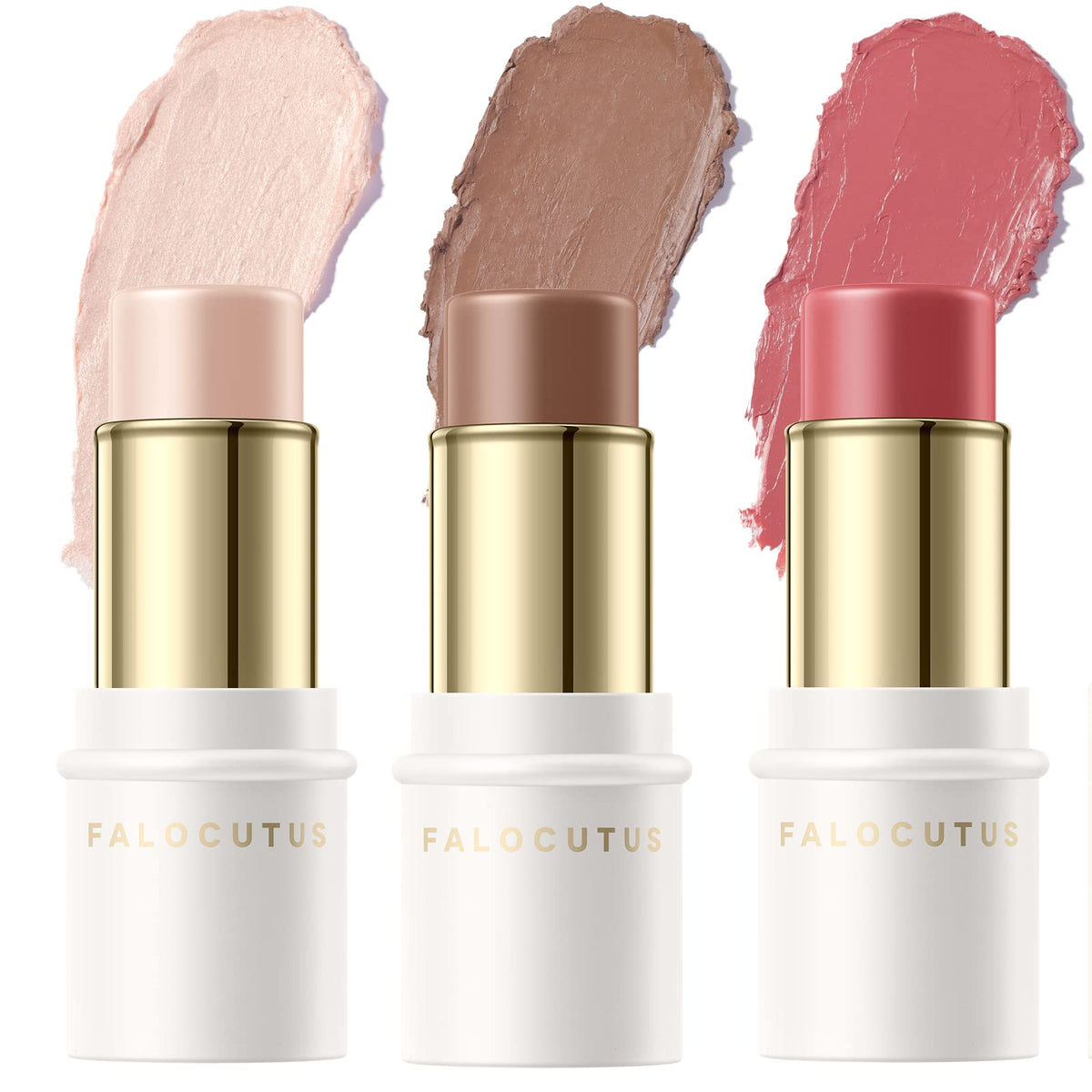 Falocutus 3 Pcs Contour Stick Set front view with packaging