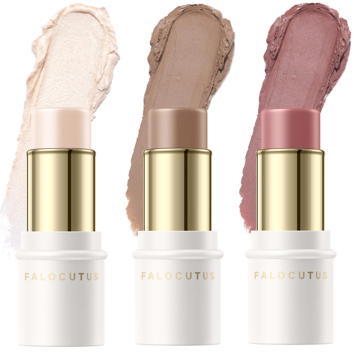 Falocutus 3 Pcs Contour Stick Set front view with packaging