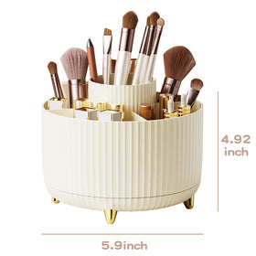 fanado 360° Rotate Makeup Brush Holder Organizer side view
