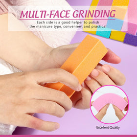 Fandamei 7 Way Nail Buffer with numbered surfaces