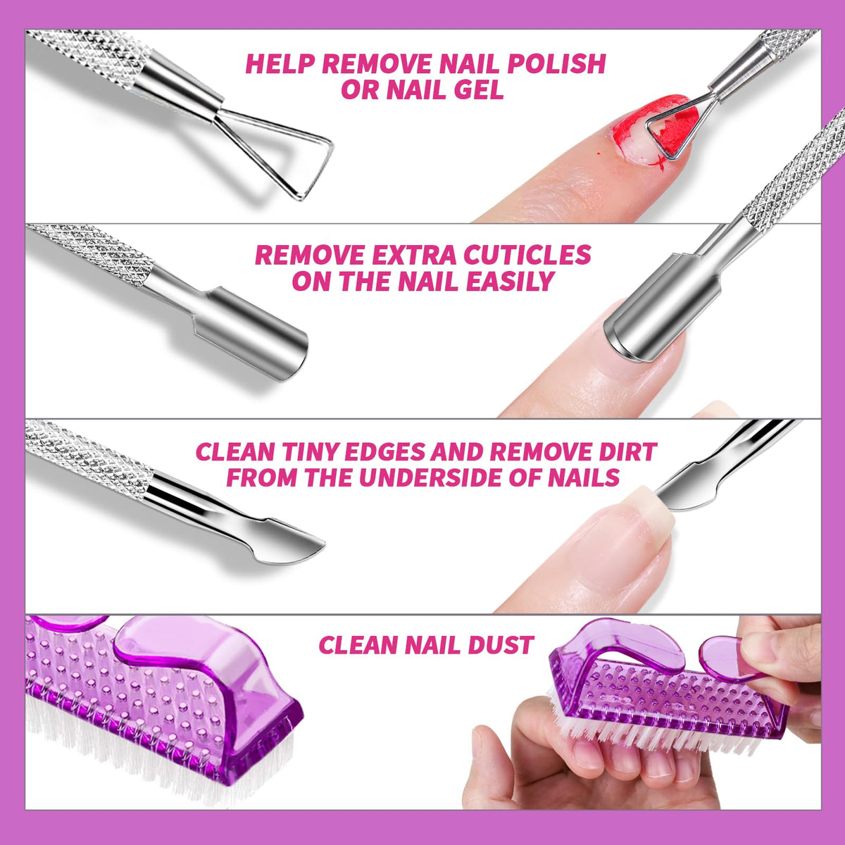 Fandamei nail file and buffer block for nail care