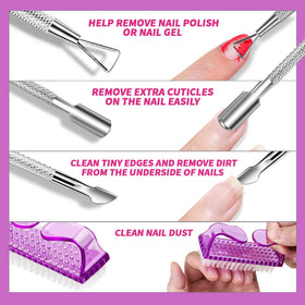 Fandamei nail file and buffer block for nail care