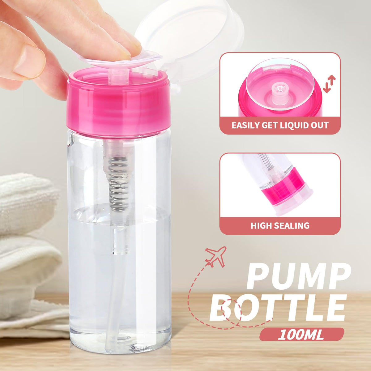 Fandamei Nail Polish Remover Clips set displayed