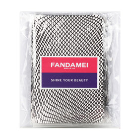 Fandamei Wig Cap 4PCS black mesh net wig caps laid flat