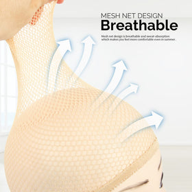 Fandamei Wig Cap breathable mesh material detail