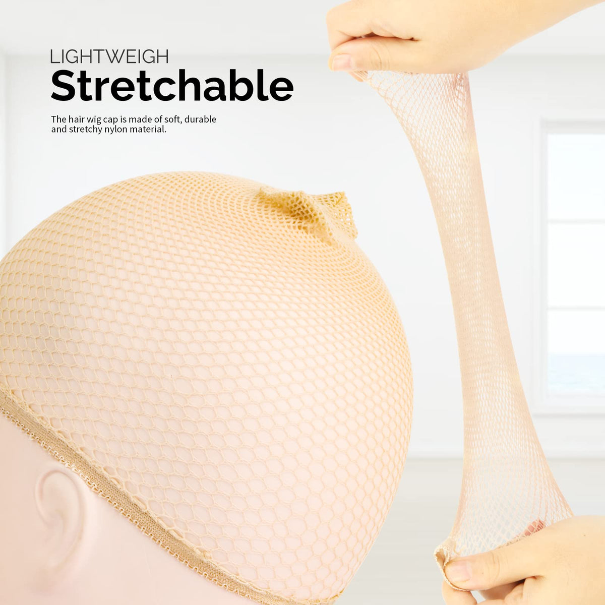 Fandamei Wig Cap lightweight and ultra-thin appearance