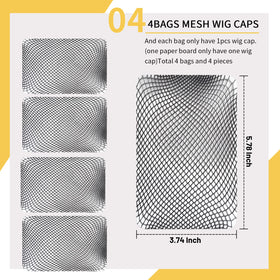 Fandamei Wig Caps on a mannequin head